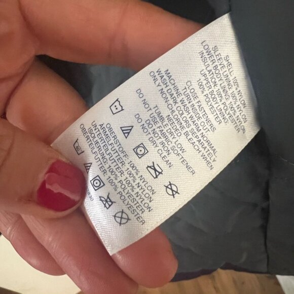 Lands' End Women's Squall Waterproof Insulated Winter Stadium Maxi Coatpurple XL - Picture 8 of 13